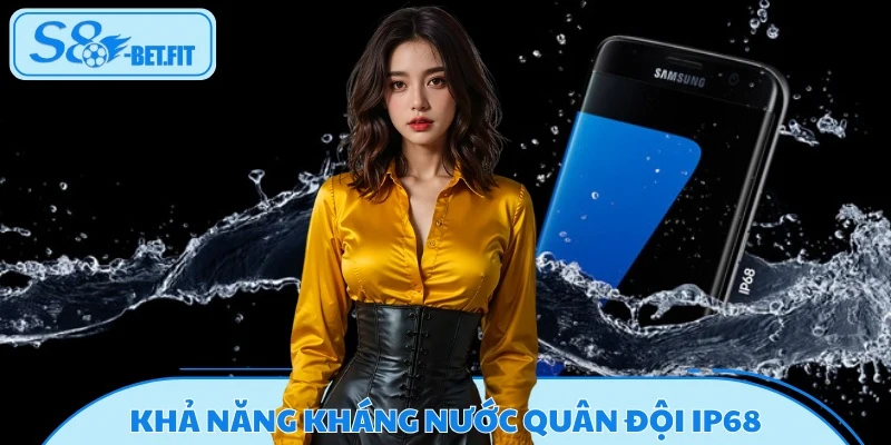 S8 có thể hoạt động dưới độ sâu 1.5m trong 30 phút